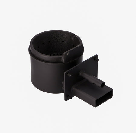 Brenntopf mit Untergestell | ThermoFlux | Interio 20 von der Seite |  klimaworld.com