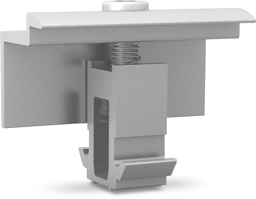 K2 DomeClamp | Endklemme | 30-50mm | Silber