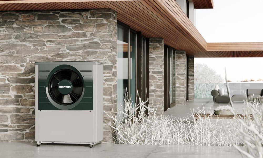 Außenansicht Defro Inverter mit 12 kW