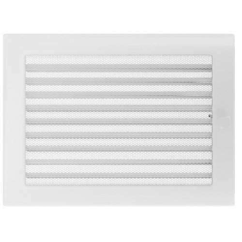 Lüftungsgitter Luftgitter mit Lamellen 22x37 cm