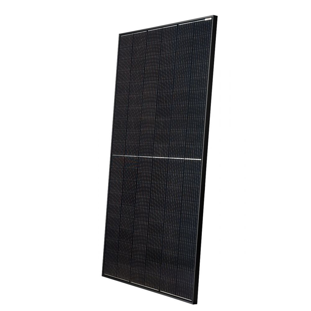 Klimaworld Halbzellen Solarmodul | monokristallin | 380 Watt | Front, schräg
