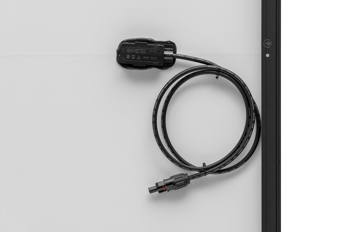 Hanover Solar Halbzellen Solarmodul 345 Watt | Solarstecker rechts