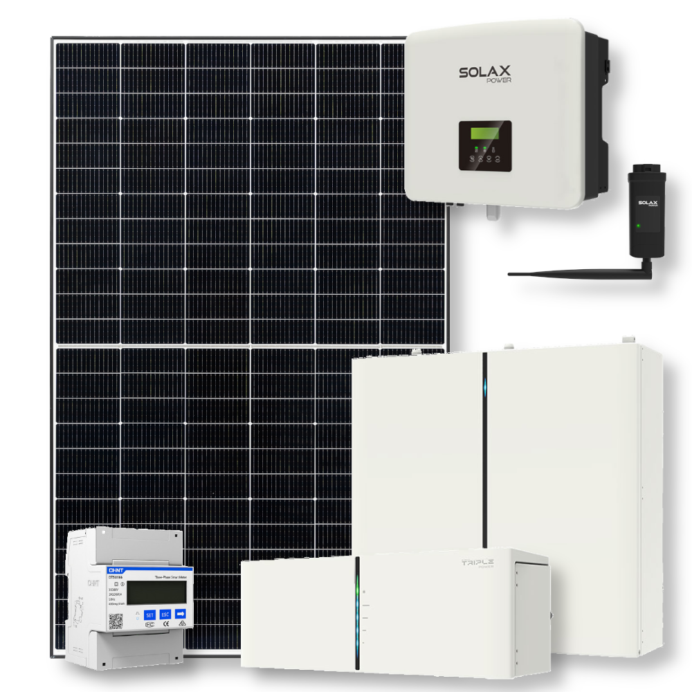 Solax Hybrid Solaranlage 3 kW | Batteriespeicher T30 3kWh