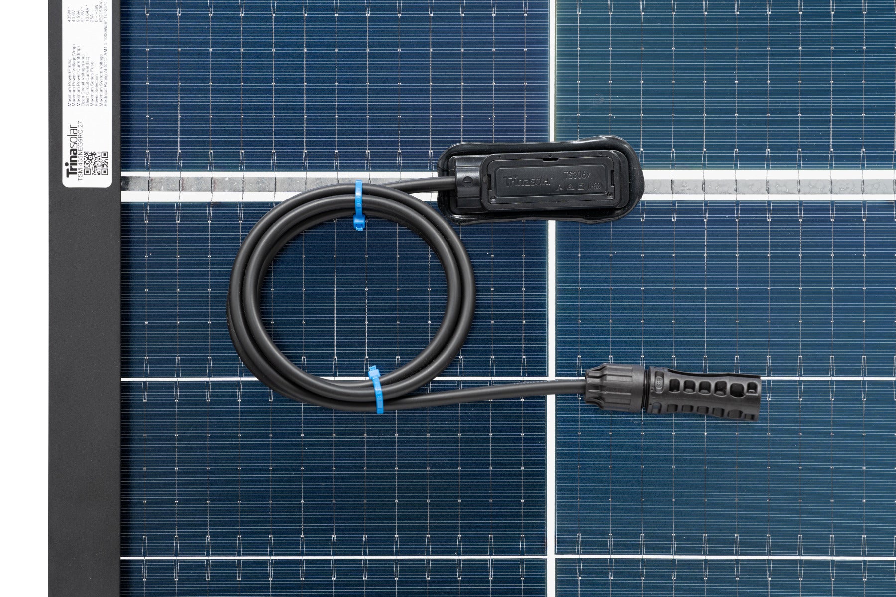 Trina Solar Solarmodul TSM-NEG9RC.27 bifazial 435 W Vertex S+ | Anschluss Links | Klimaworld.com