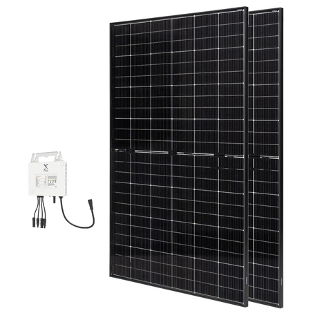 Balkonkraftwerk Photovoltaikanlage Ausgangsleistung 800 W |klimaworld.com