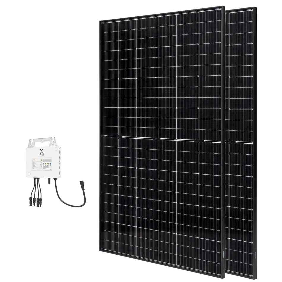 Balkonkraftwerk Photovoltaikanlage Ausgangsleistung 800 W |klimaworld.com