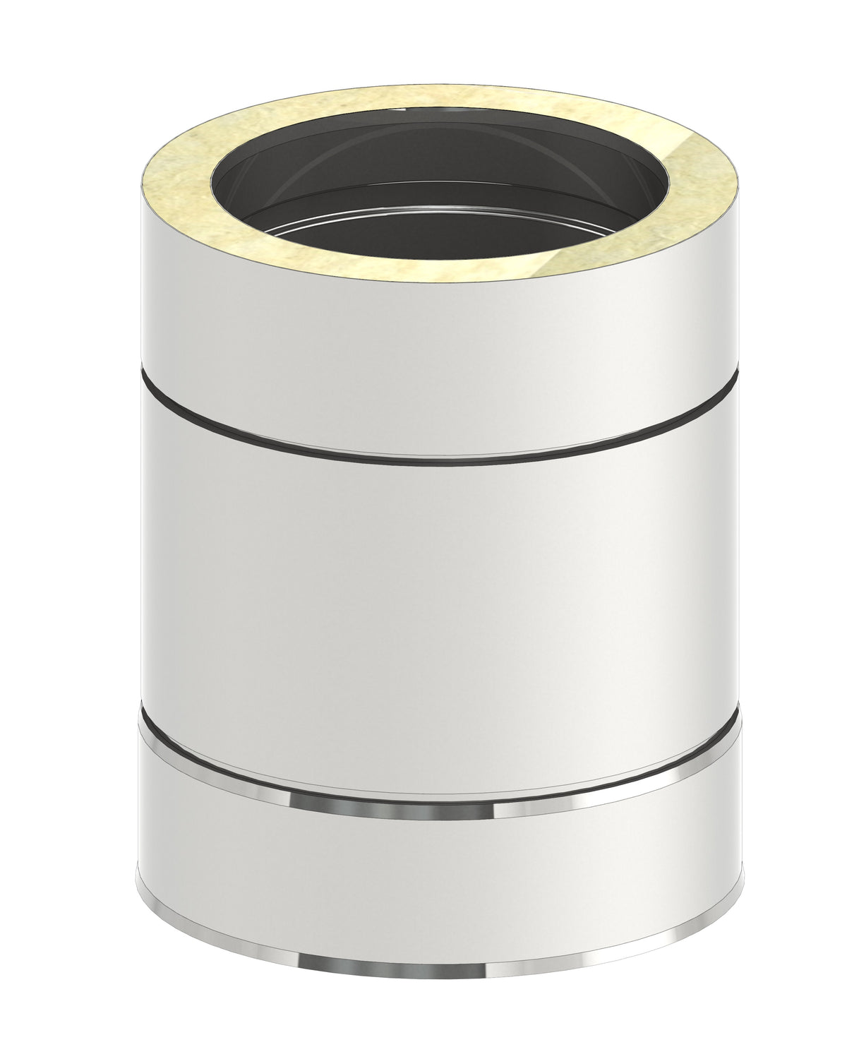 Längenelement 250 mm für Edelstahlschornstein Jeremias 