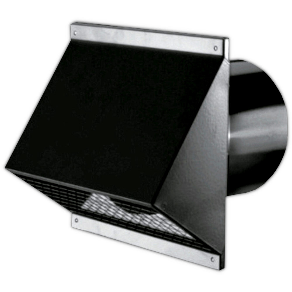 WOLF | Wandhaube für Wohnraumlüftung CWL | DN180 | Schwarz 