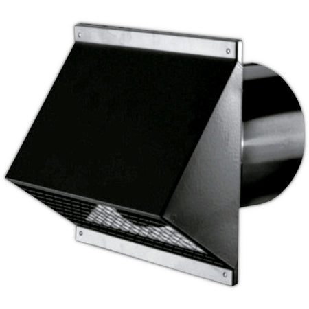 WOLF | Wandhaube für Wohnraumlüftung CWL | DN180 | Schwarz 