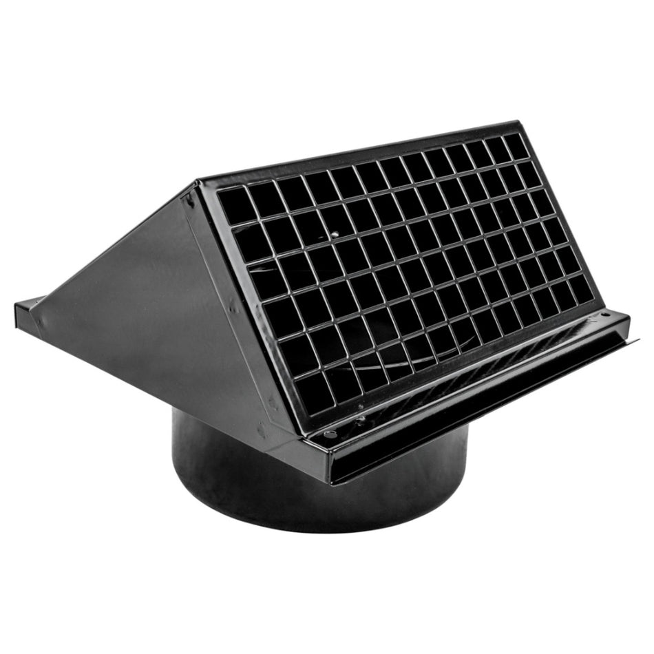 WOLF | Wandhaube für Wohnraumlüftung CWL | DN160 | Schwarz 