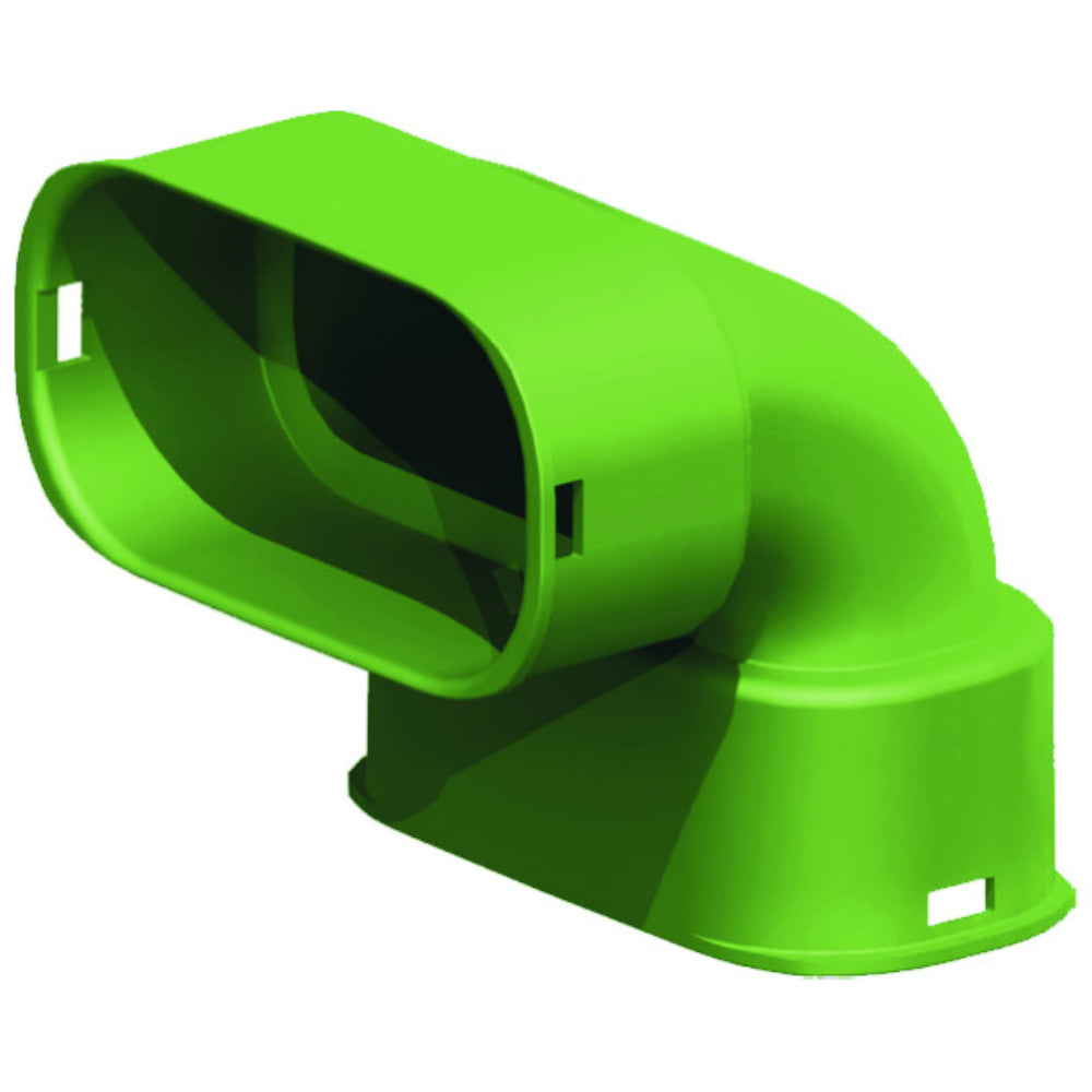 WOLF | CWL-Flachkanalsystem | 90°-Bogen senkrecht | 50×100