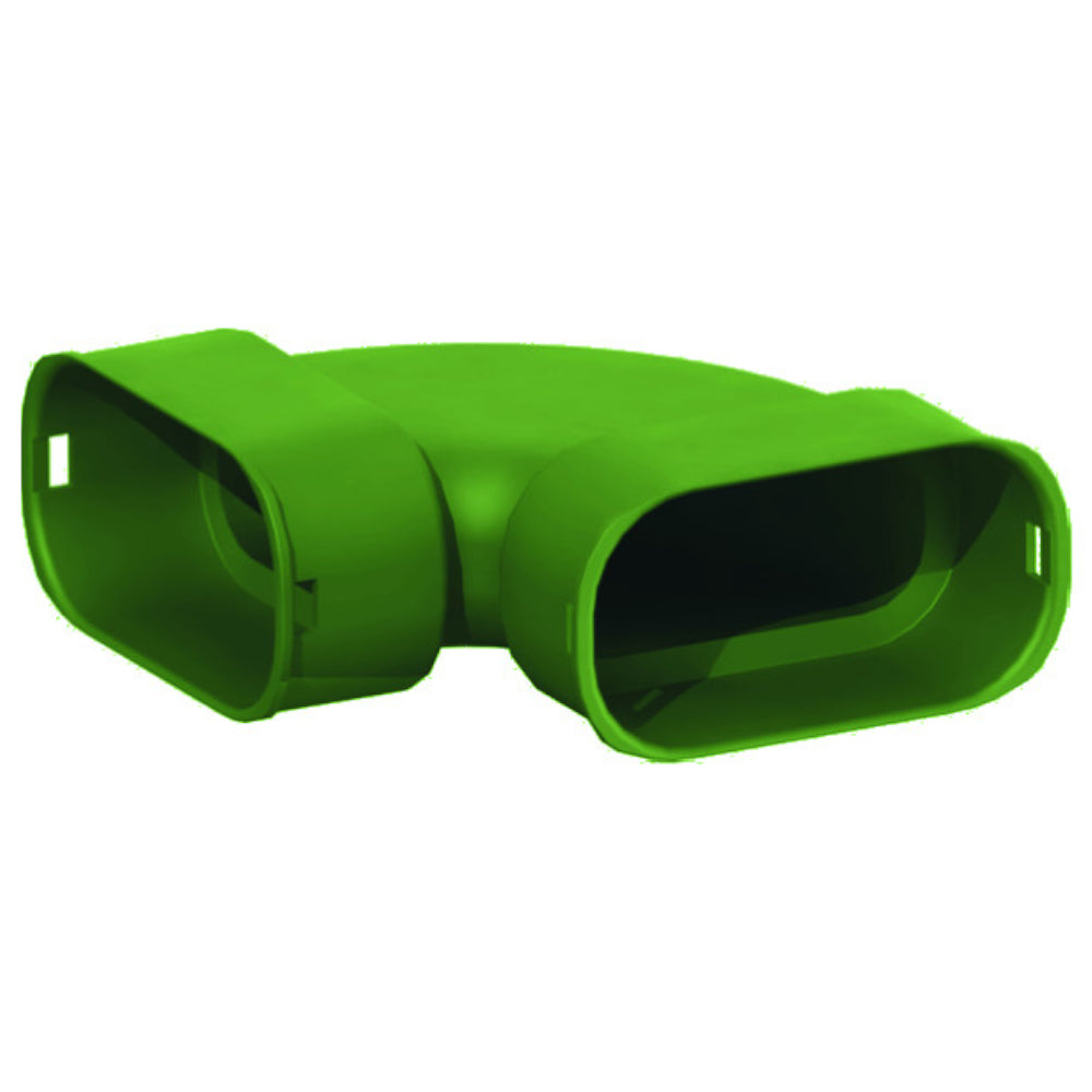 WOLF | CWL-Flachkanalsystem | 90°-Bogen waagerecht | 50×100