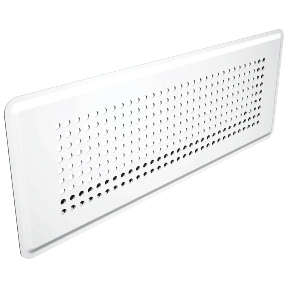 WOLF | CWL-Kanalsystem | Boden- und Wandgitter Metall | Weiß