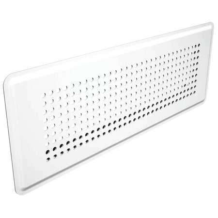 WOLF | CWL-Kanalsystem | Boden- und Wandgitter Metall | Weiß