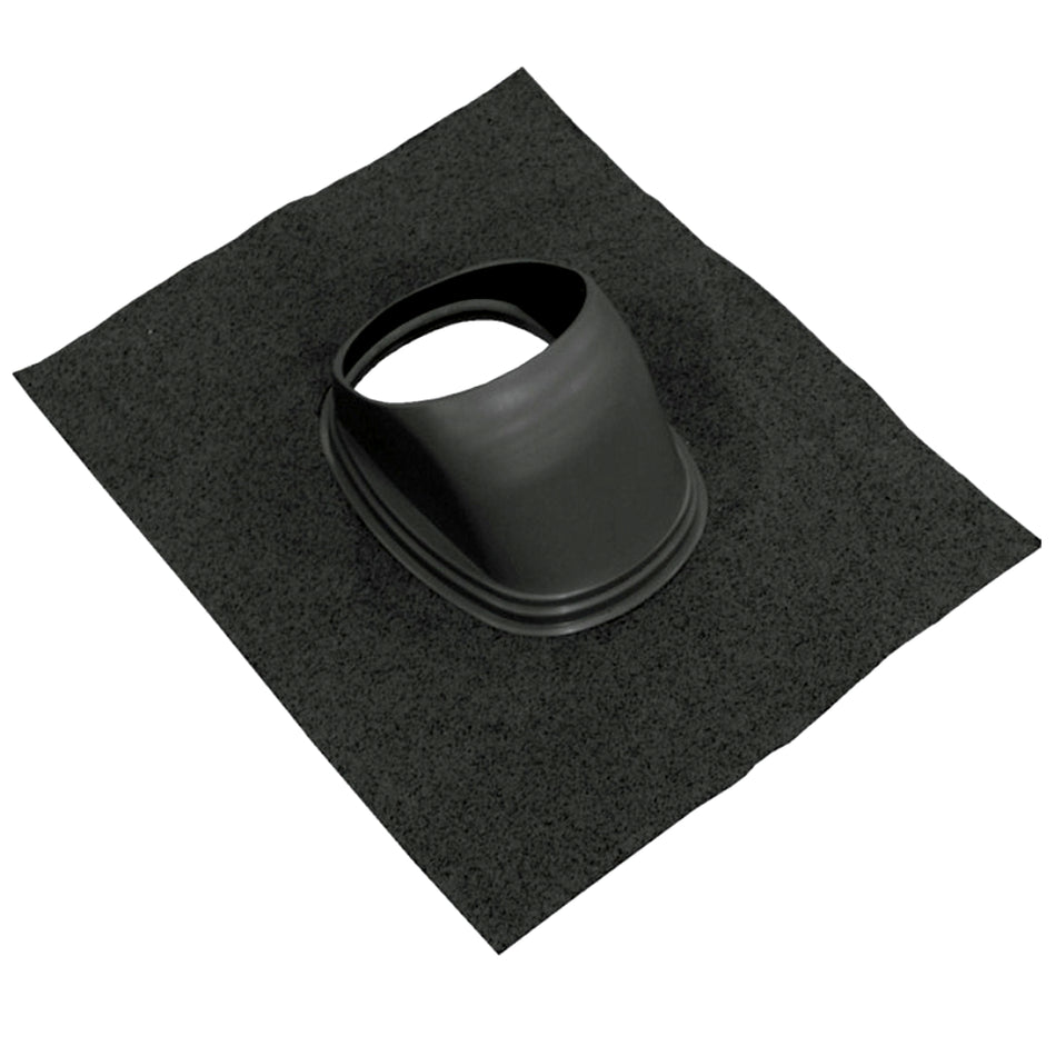 WOLF | Universaldachpfanne 25° bis 45° | DN125/160 | Schwarz  