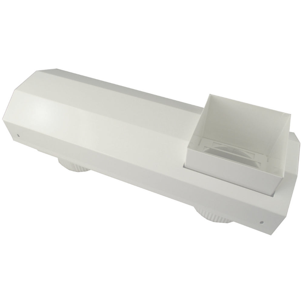 WOLF | Doppelgitter für Außen- und Fortluft | DN160 | Weiß     