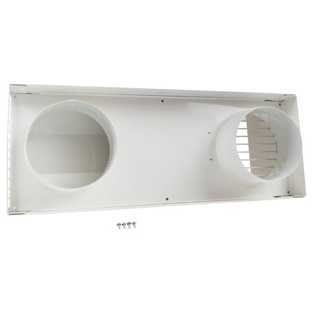 WOLF | Doppelgitter für Außen- und Fortluft | DN160 | Weiß     