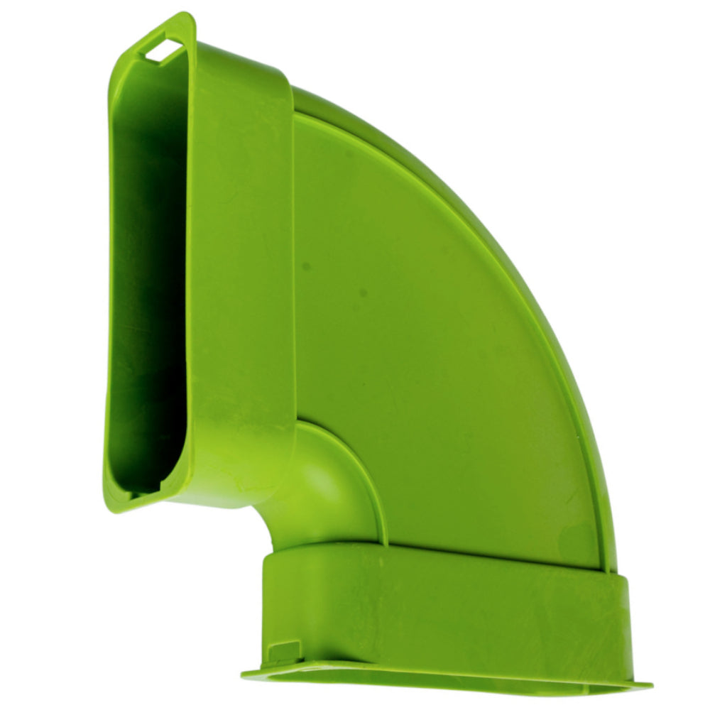 WOLF | CWL-Flachkanalsystem | 90°-Bogen waagerecht | 50×140 