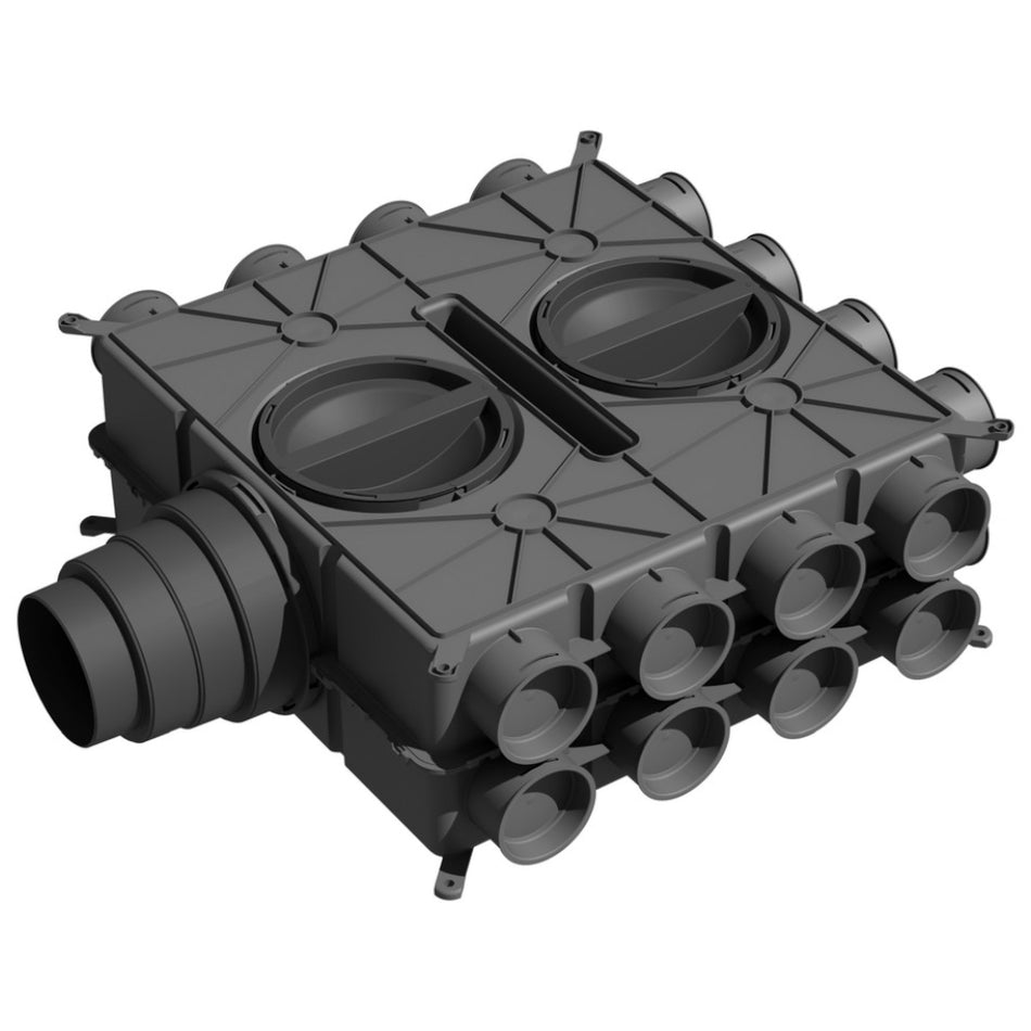 WOLF | Luftverteiler für CWL-Kanalsystem | DN125-180 | 24 Stutzen