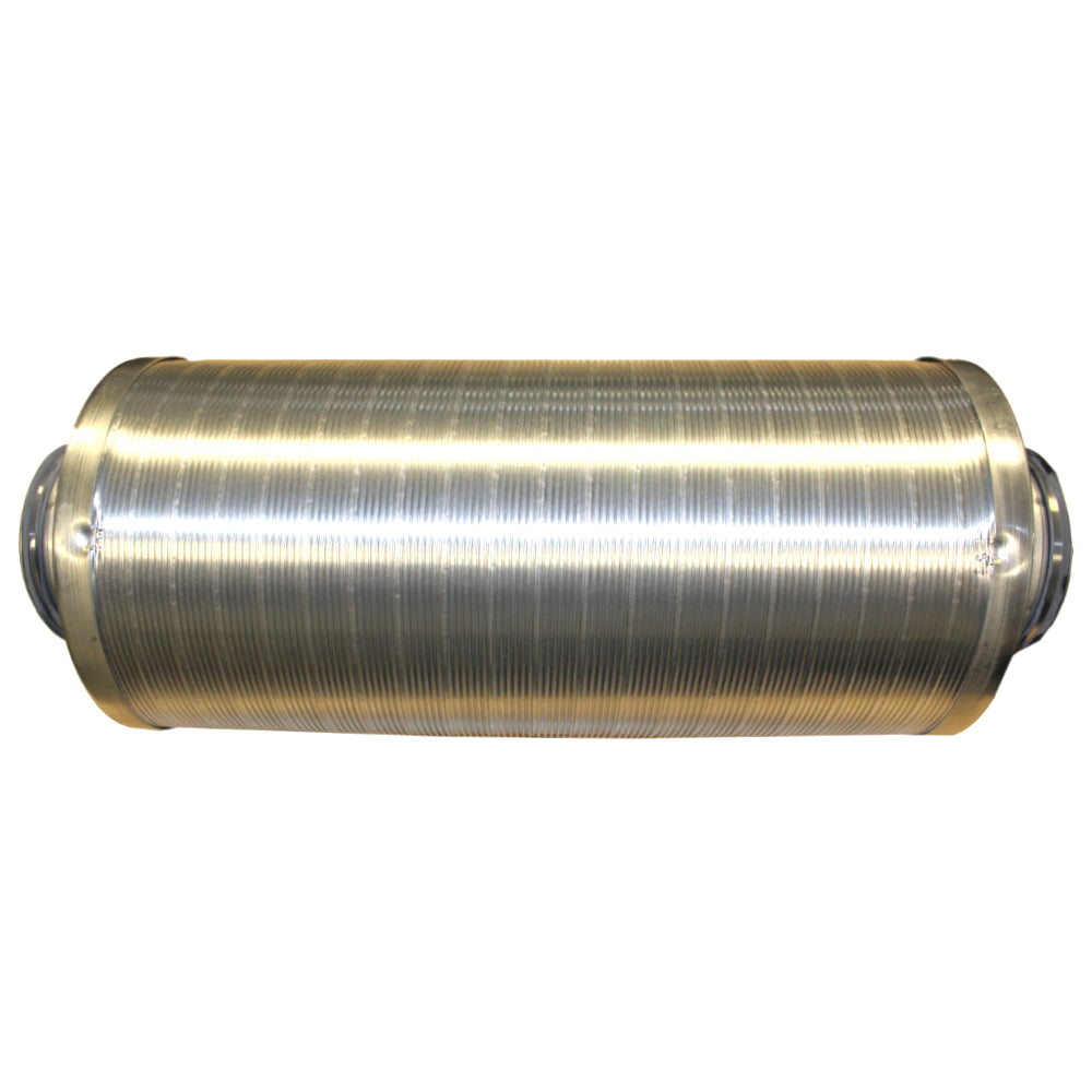 WOLF | Schalldämpfer für Zu- oder Abluft | DN160 | ½ Meter