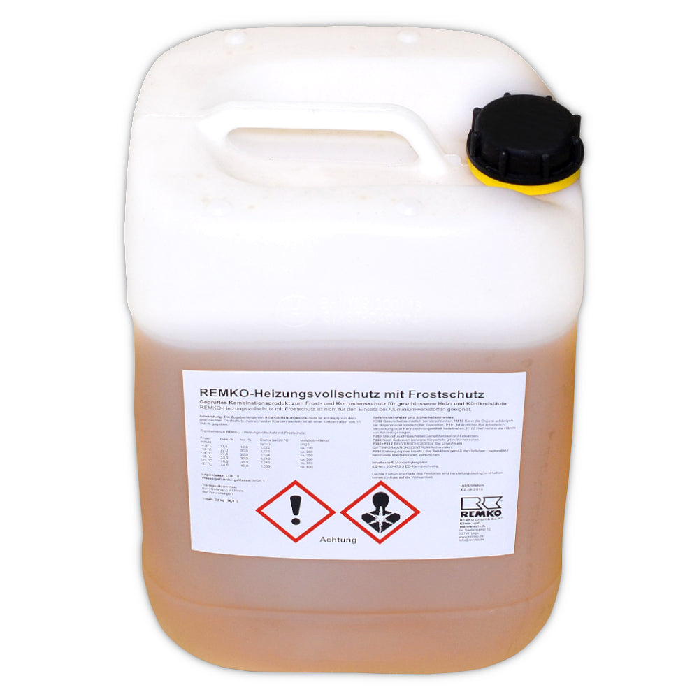 REMKO | Heizungsvollschutz mit Frostschutz | 20 Liter