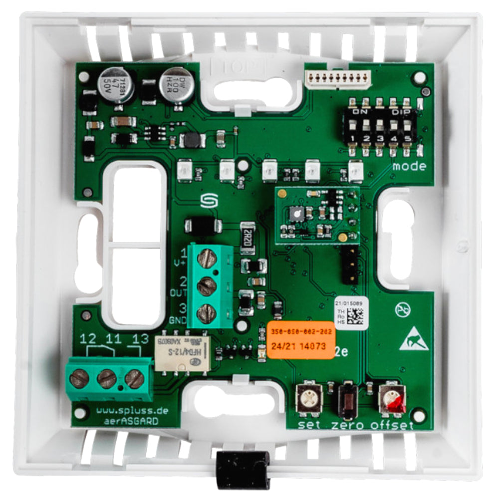 WOLF | CO₂-Sensor für Wohnraumlüftung CWL-2/F/T | Aufputz