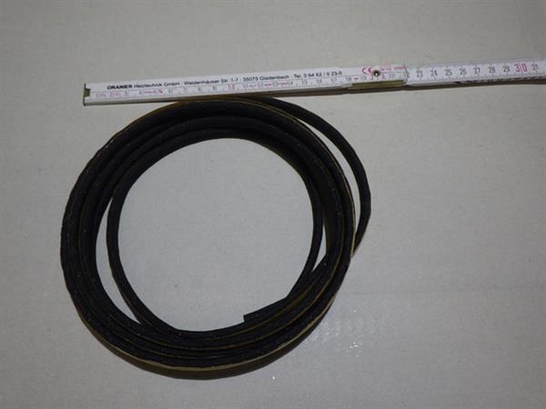 Oranier Dichtung Set | schwarz | 3 Meter