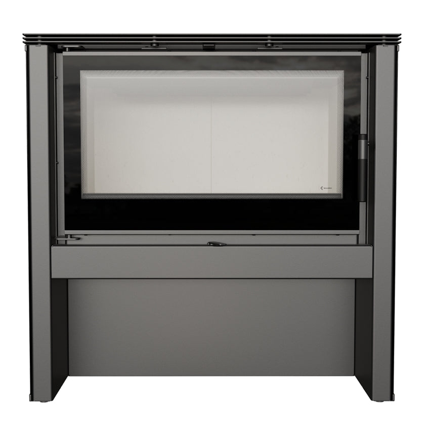 Kratki Kaminofen Juno 12 | schwarz | 12 kW | JUNO/12/C