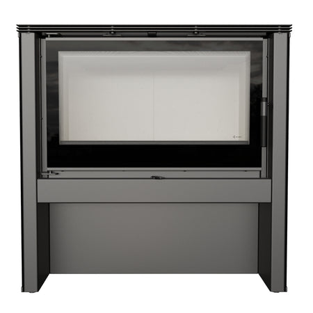 Kratki Kaminofen Juno 12 | schwarz | 12 kW | JUNO/12/C