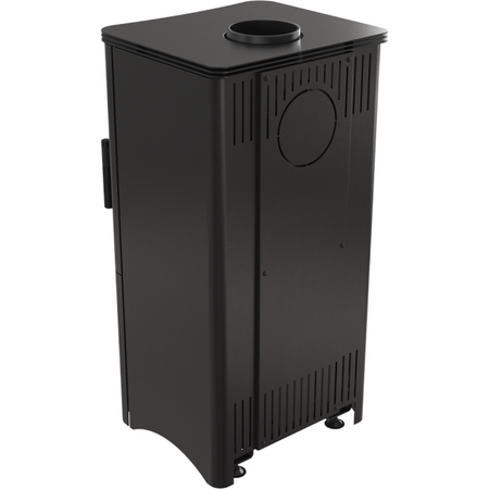 Kratki Kaminöfen Koza K5 S/W | mit Holzablagefach | 7 kW | KOZA/K5/S/W