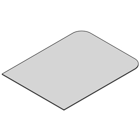 TermaTech | Glas-Bodenplatte | Rechteck | Größe wählbar