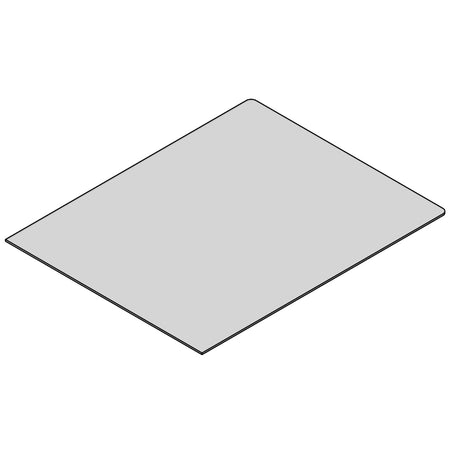 TermaTech | Glas-Bodenplatte | Rechteck | Größe wählbar