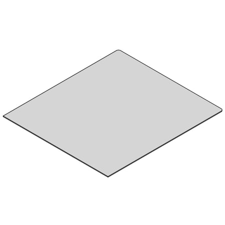 TermaTech | Glas-Bodenplatte | Rechteck | Größe wählbar