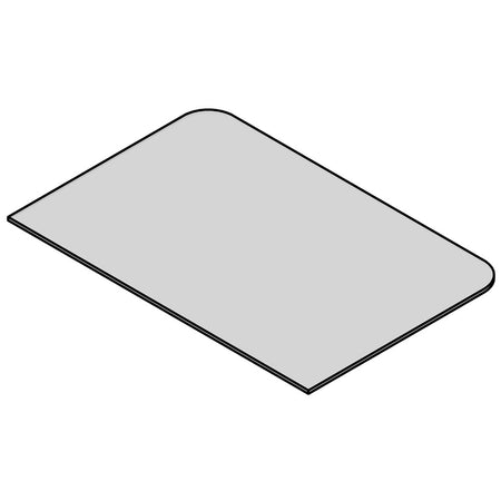 TermaTech | Glas-Bodenplatte | Rechteck | Größe wählbar