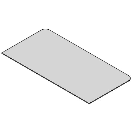 TermaTech | Glas-Bodenplatte | Rechteck | Größe wählbar