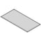 TermaTech | Bodenplatte Rechteck Facet | 500×1000×6 mm | Glas