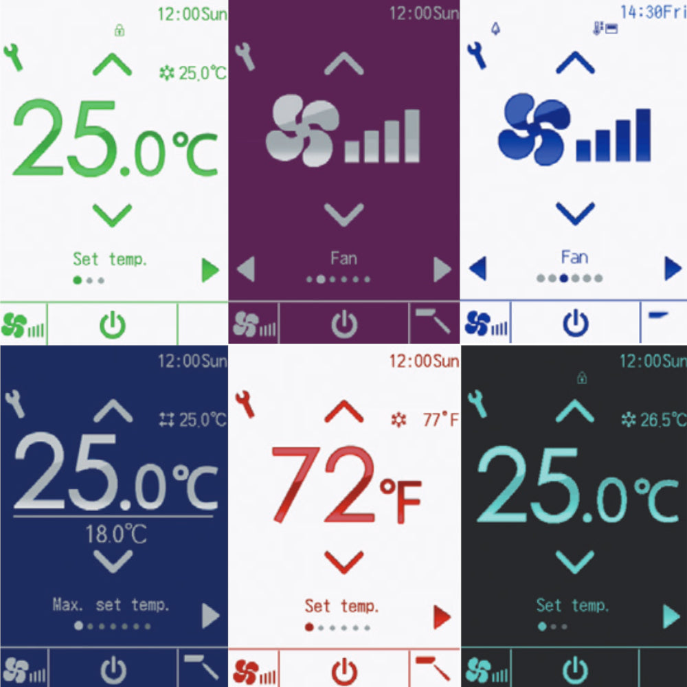 MITSUBISHI | Fernbedienung Touch Bluetooth | PAR-CT01MAA-SB | weiß 