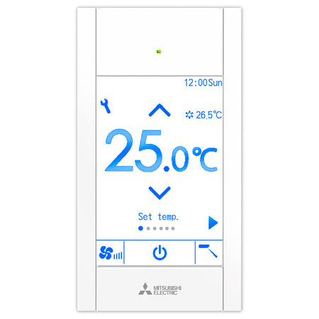 MITSUBISHI | Fernbedienung Touch Bluetooth | PAR-CT01MAA-SB-D | weiß 