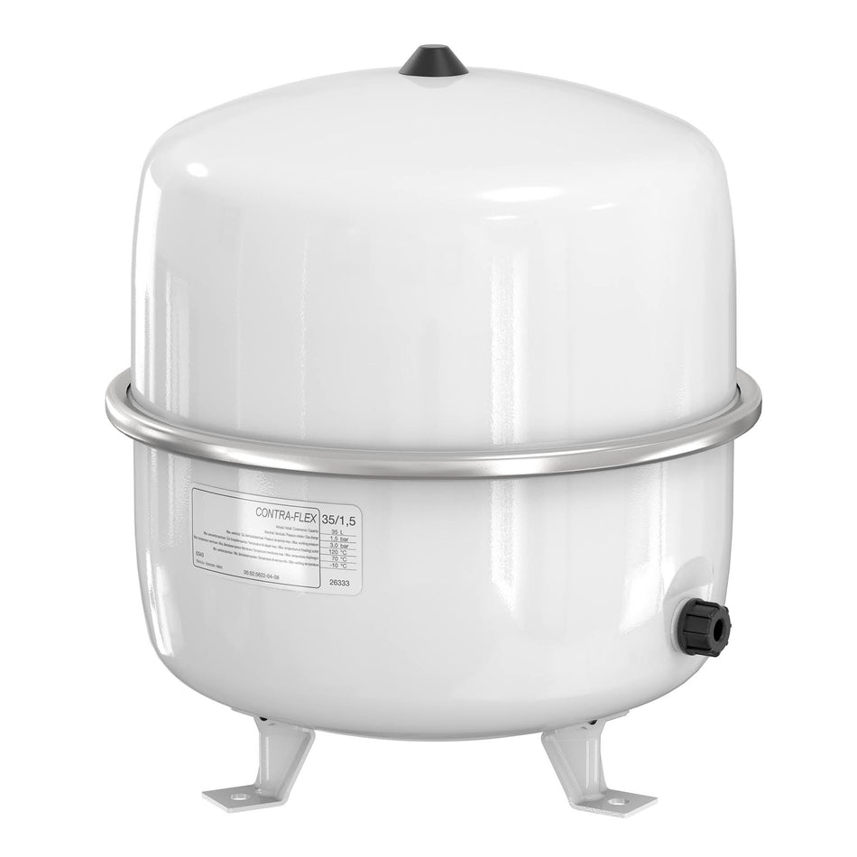 Flamco 35 Liter Membran-Druckausdehnungsgefäß für Heizung