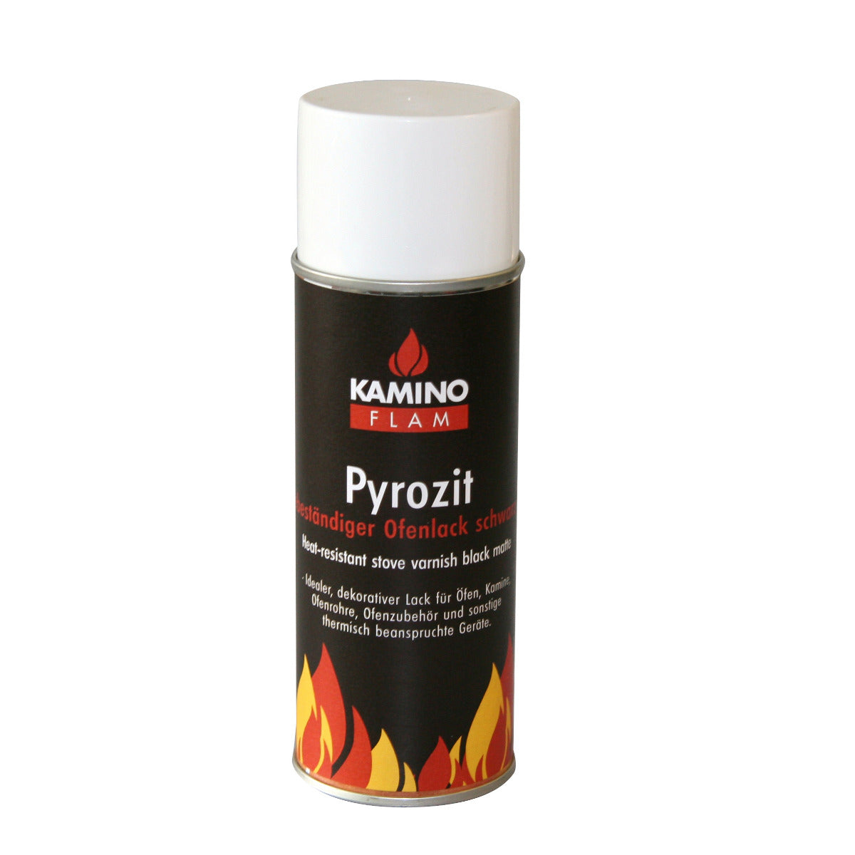 KaminoFlam Ofenlackspray | matt | schwarz | 300ml | Klimaworld.com
