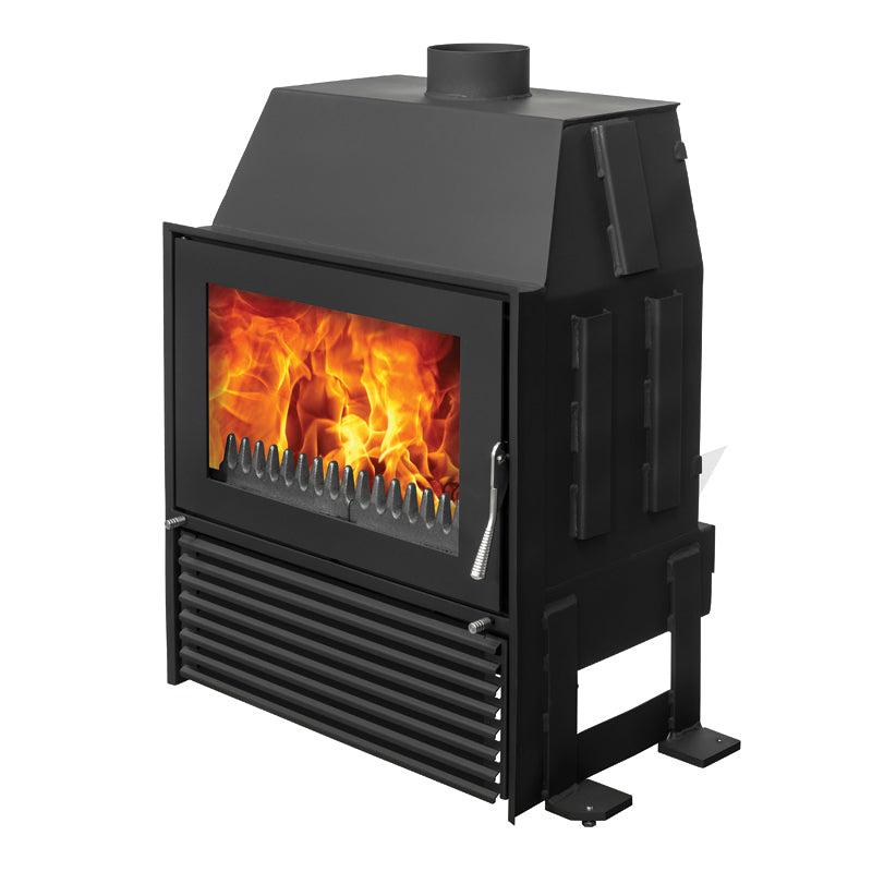 Warmluft Kamineinsatz Malaga II Seitenansicht