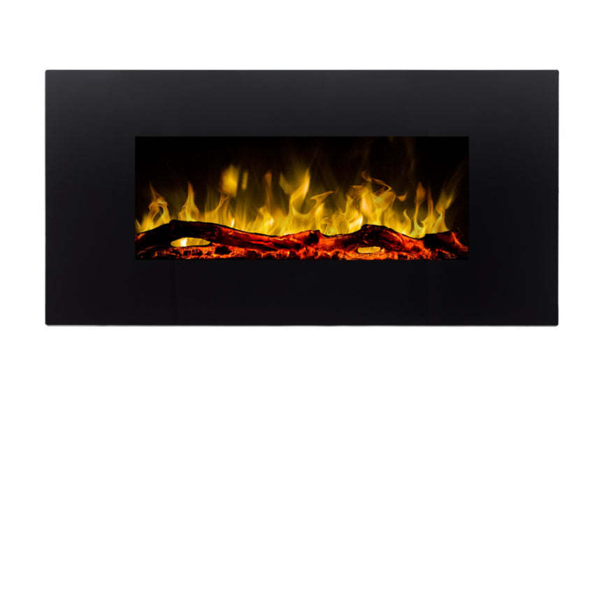 Aflamo LED Elektrokamin Albion 36, schwarz | klimaworld.com