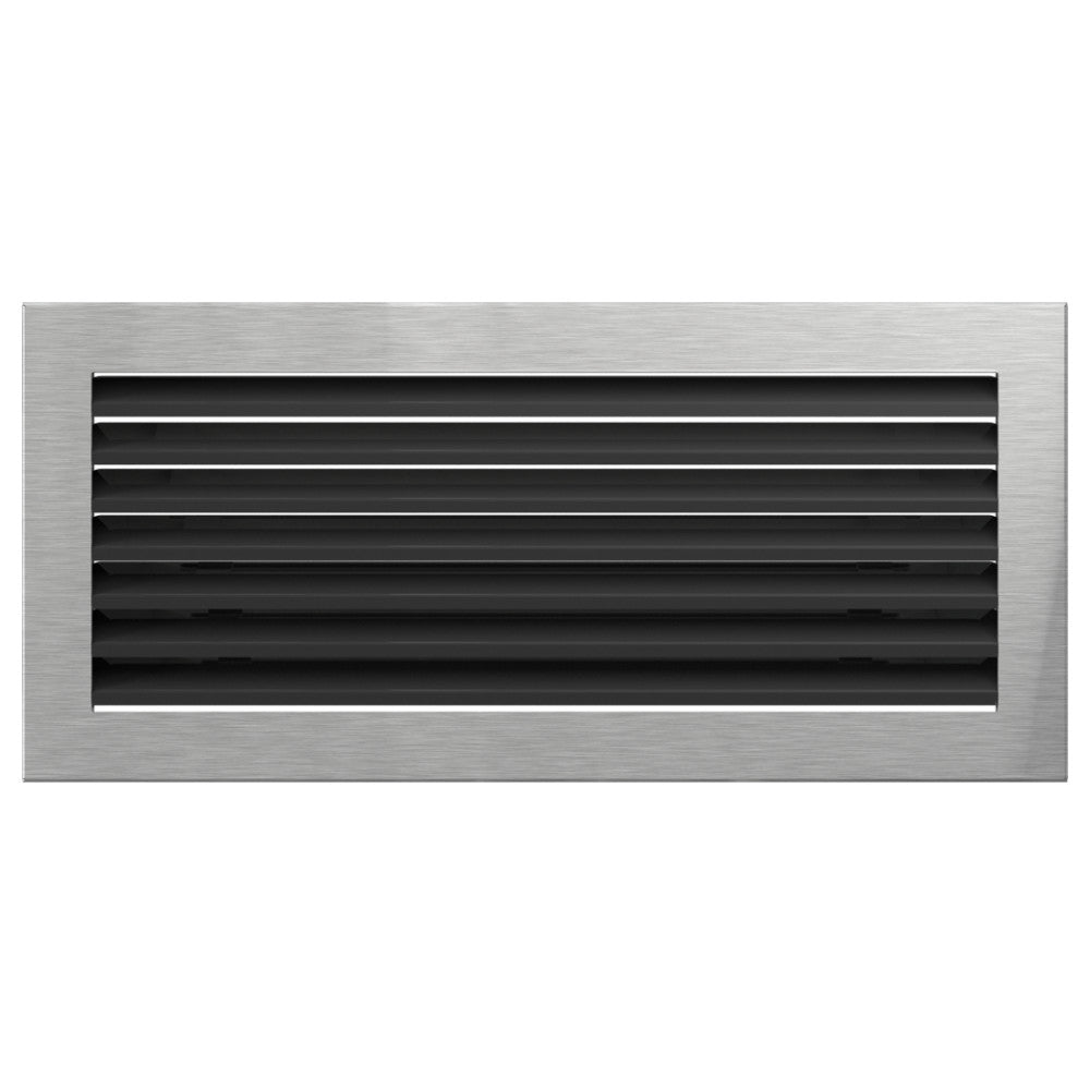 Luftleiste 17x37cm EDELSTAHL