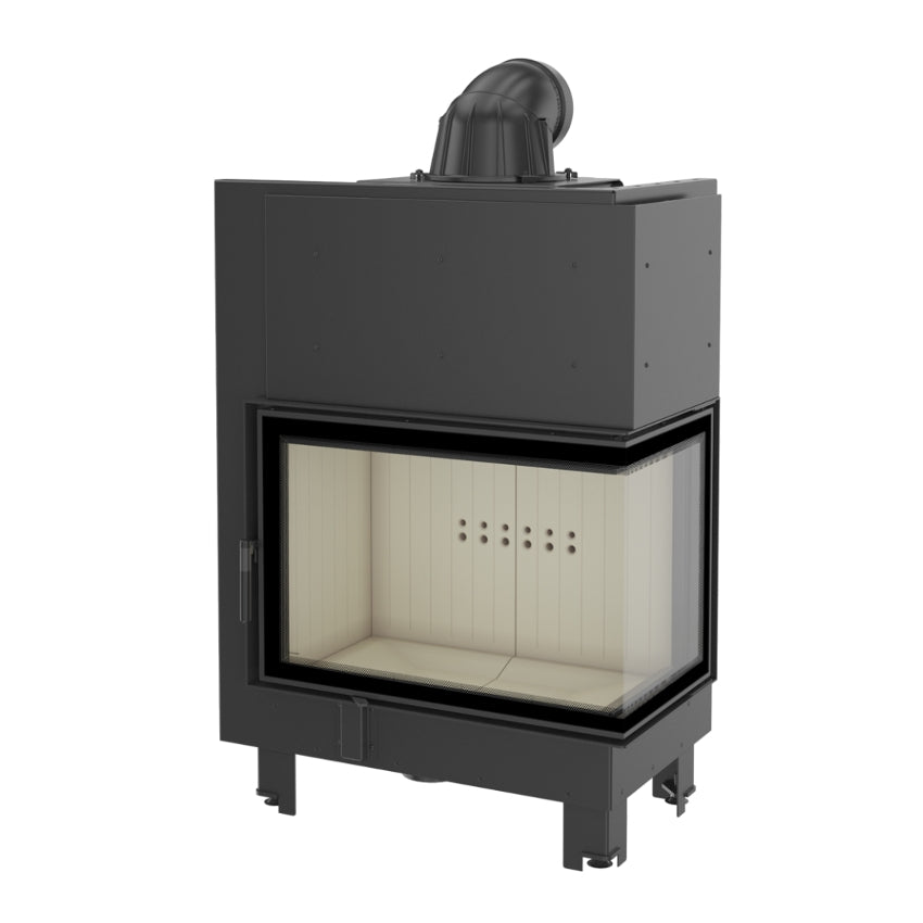 Warmluftkamineinsatz Kratki MBA 17, rechts 17kW