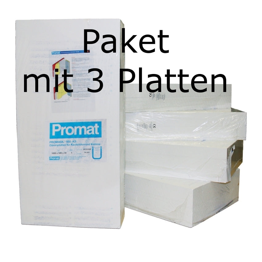 Promat PROMASIL 950-KS 40mm 3xWärmedämmplatten Brandschutz A1 DIN 4102