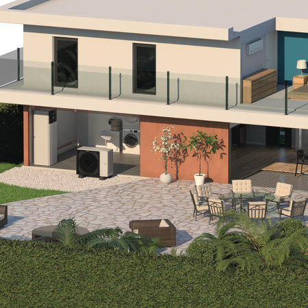 DAIKIN | Split-Wärmepumpe Altherma 3 R F Bi-Zone | 16 kW | 230 L | BAFA