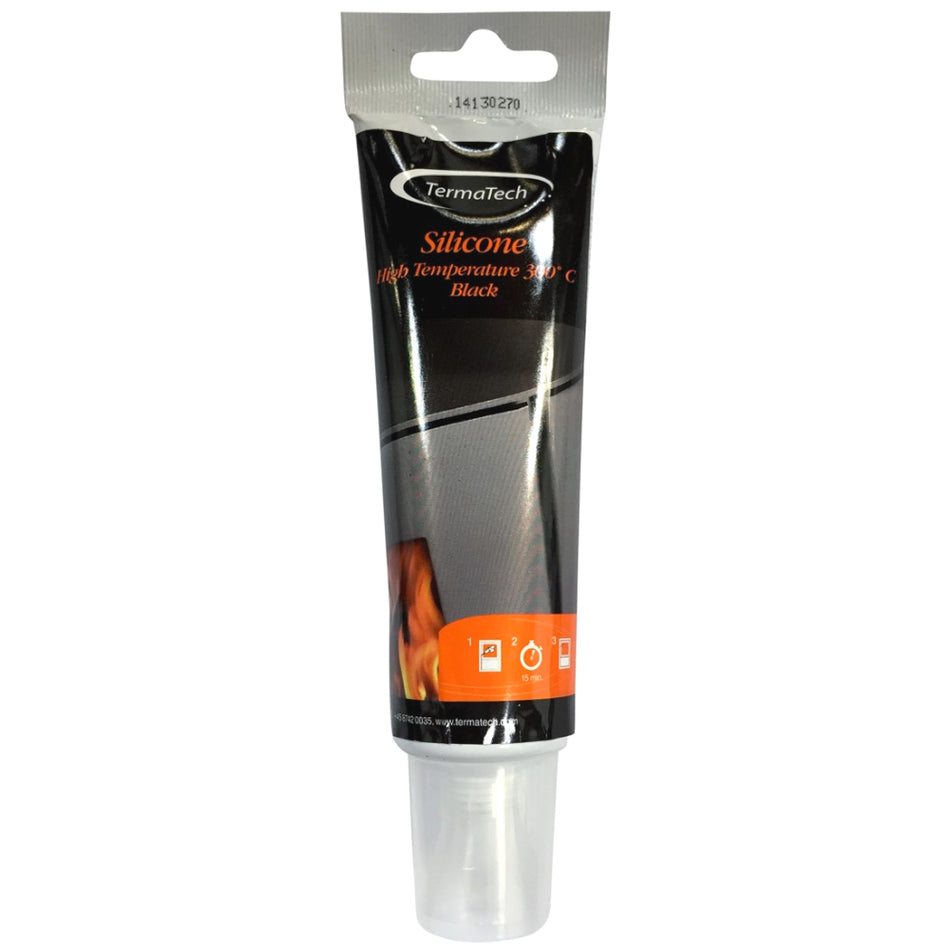 TermaTech | Schwarze Flüssig-Silikondichtung | 90 ml