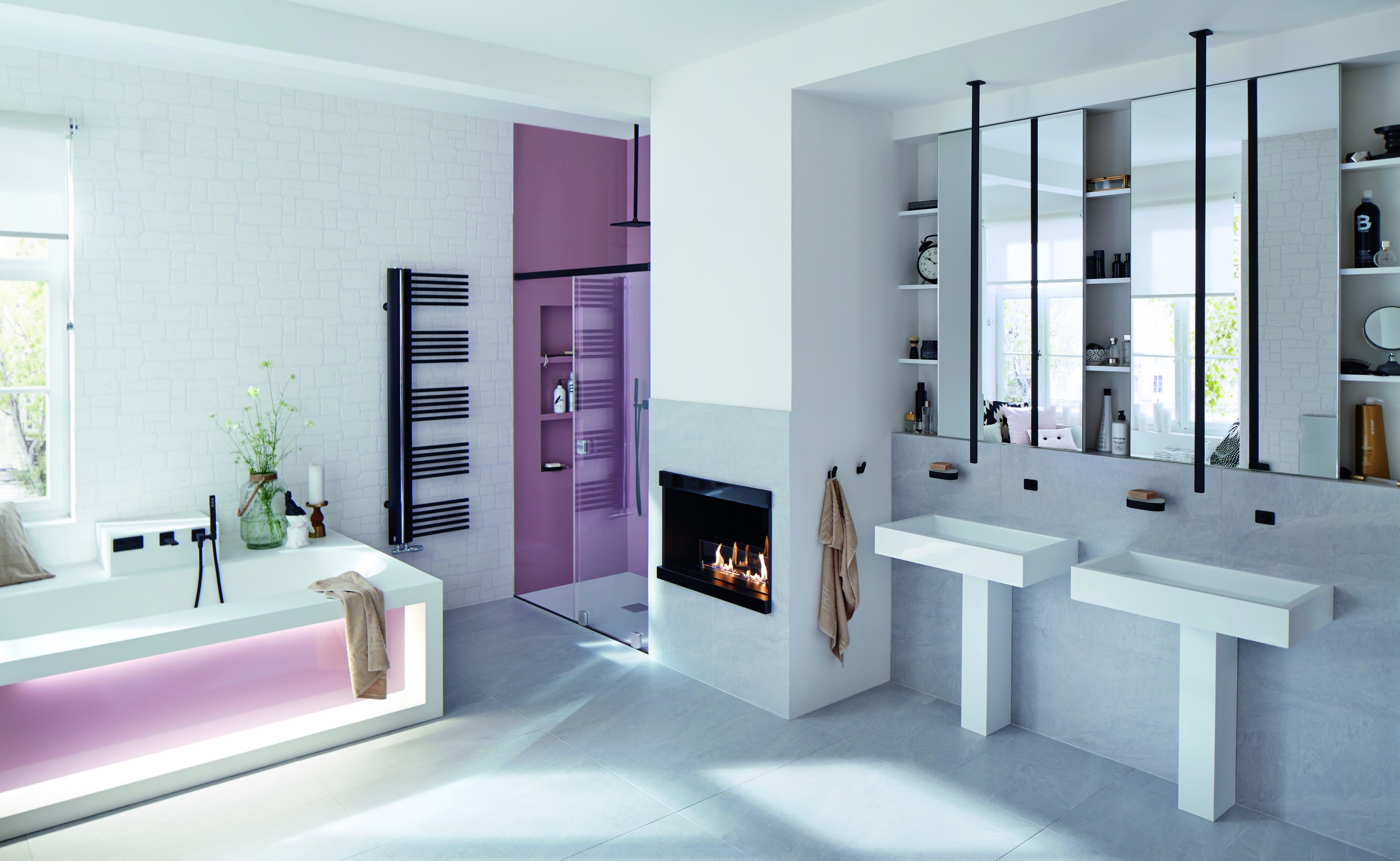 ebios-fire Einbaukamin 1V - Milieu 3