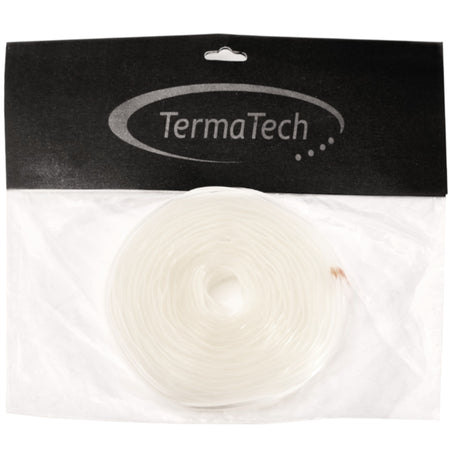 TermaTech | Silikon-Dichtlippe für Glasplatten | selbstklebend | 5 Meter 