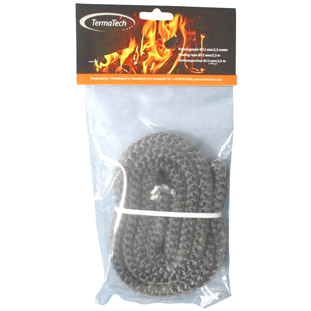 TermaTech | Dichtschnur weich | Ø 12 mm | Grau | 2,5 Meter